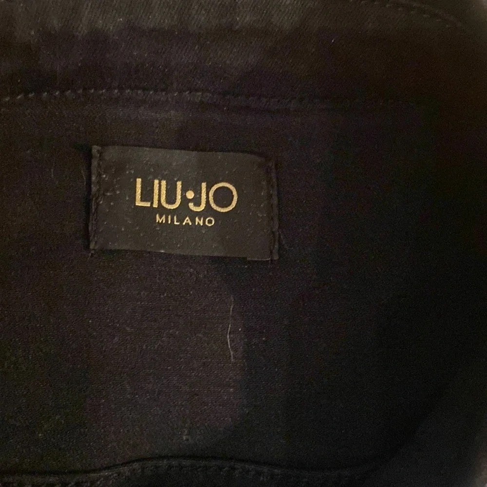 𝅺LIU Jo Milano jeans jacket size 42 - Picture 4 of 6